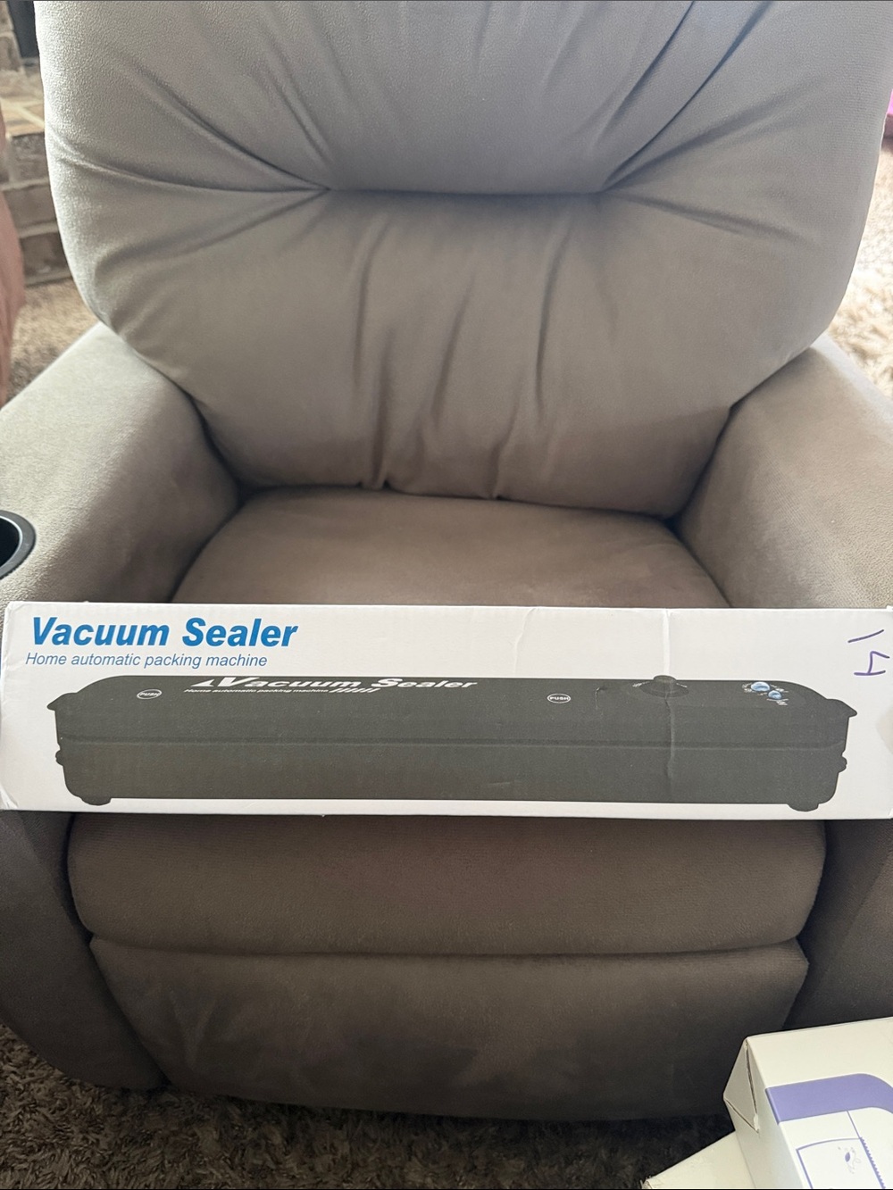 Vacuum Sealer Home Automatic Packing Machine - White Box